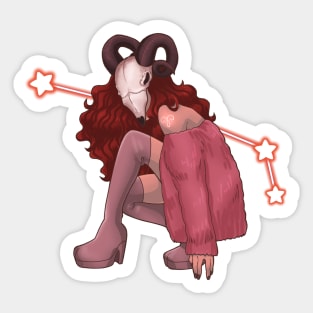 Aries Sticker